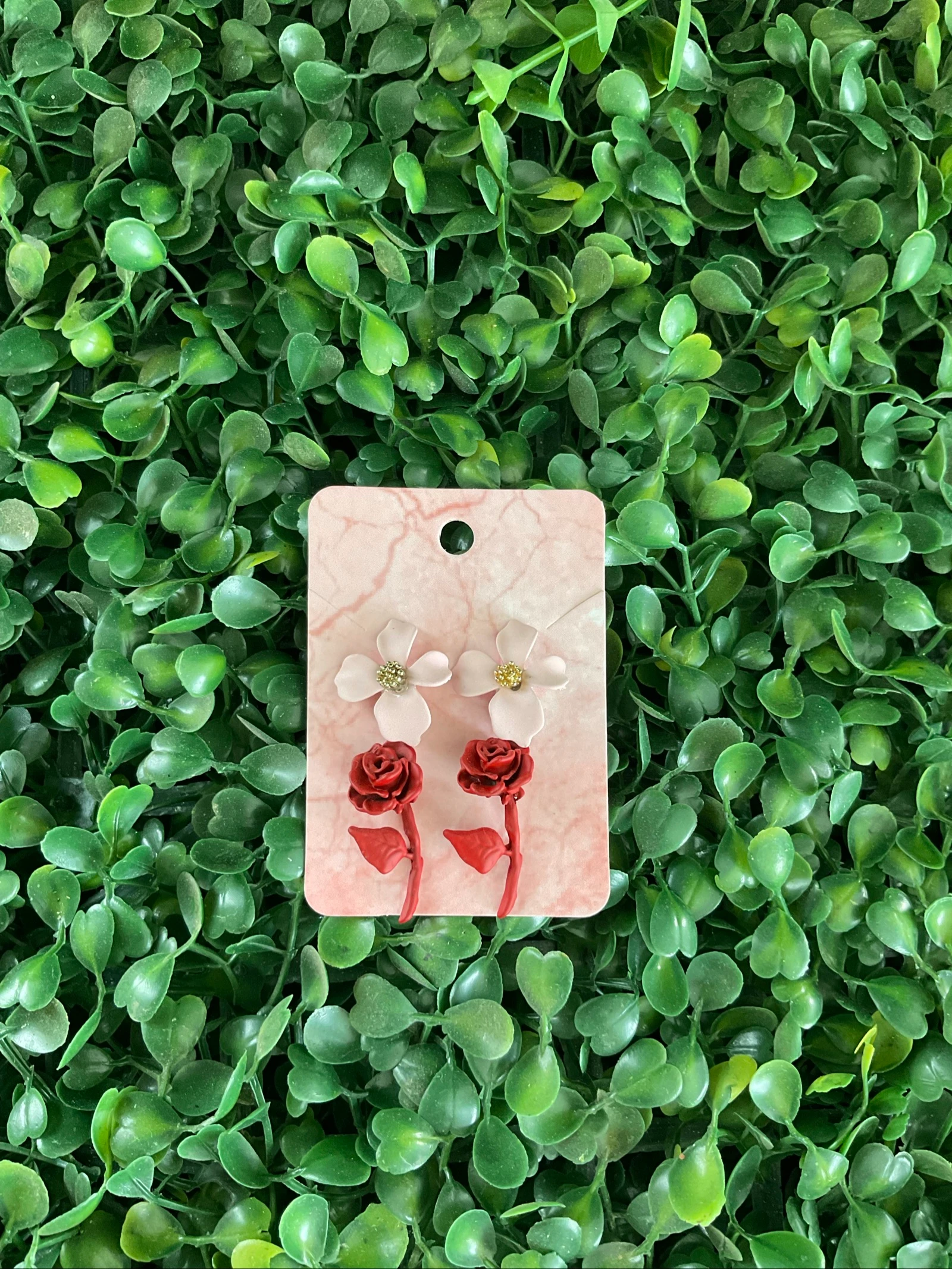 Boucles d'oreilles fleurs – photo 5
